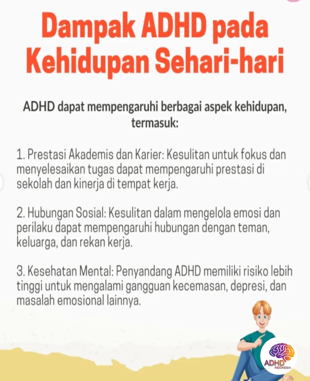 ADHD dan Hubungan Sosial Anak di Lingkungan Sekolah di Kabupaten Rembang