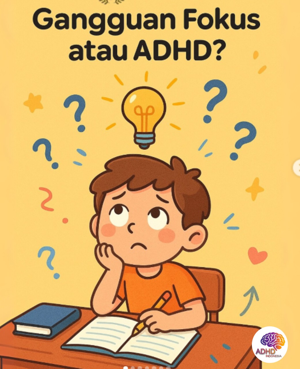 ADHD dan Kesulitan Fokus Anak: Edukasi untuk Keluarga di Kabupaten Rembang