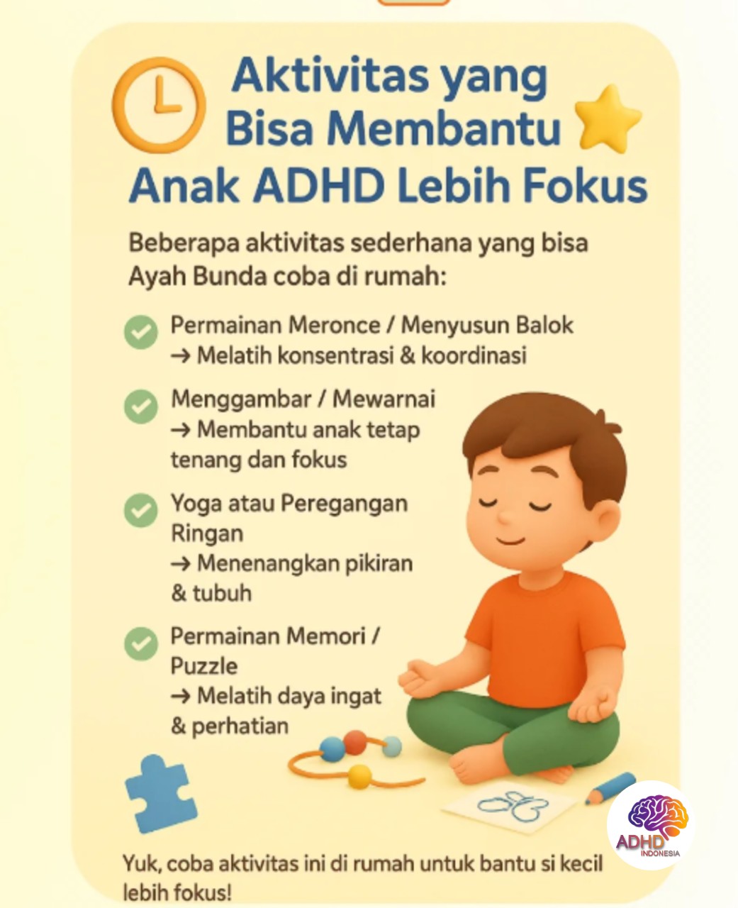 Pendekatan Edukatif yang Tepat untuk Anak ADHD di Kabupaten Rembang