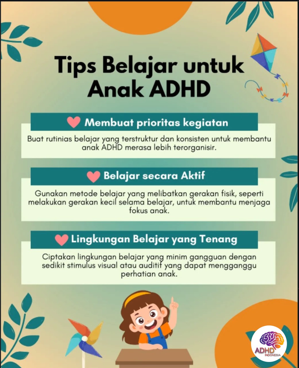Strategi Belajar yang Cocok untuk Anak ADHD di Kabupaten Rembang